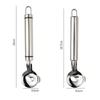 3Pcs Stainless Steel Cactus Peeler Professional Kitchen Utensils Peeling Tool For Vegetable Prepare And Noodles Cutting