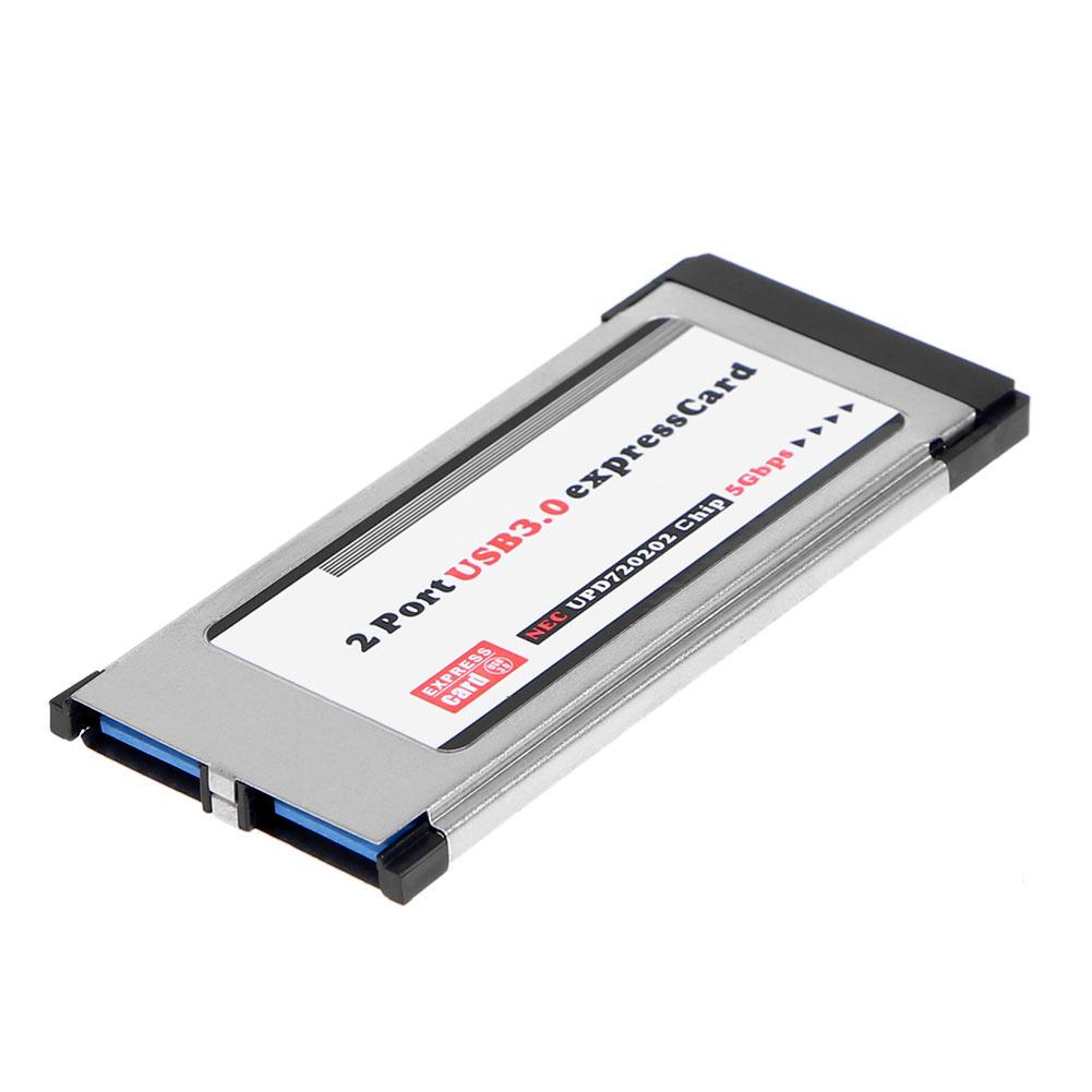 Buy 2 Port USB 3.0 Express Card Express Card 34mm NEC UPD720202 Hidden