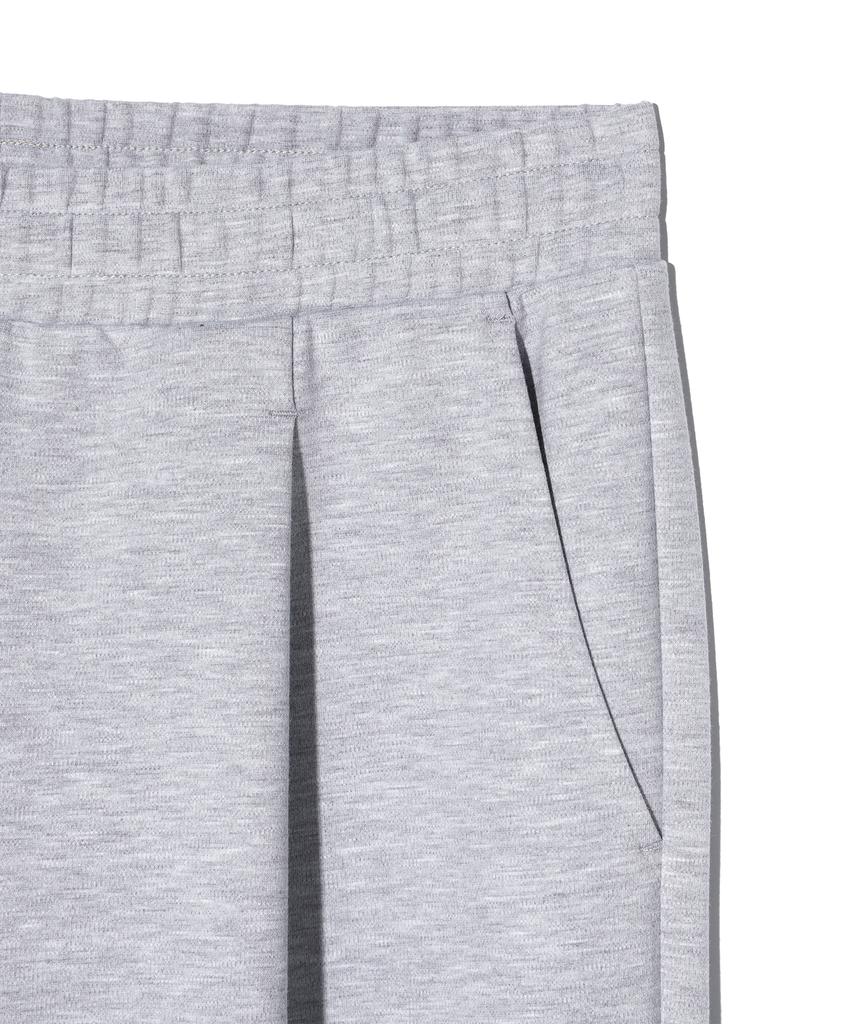 Eonoideu One-Pleat Wide Sweatpants Melange Grey (Lp6Pu184-097)
