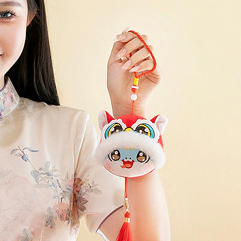 Keychain Pendant 2025 Snake Year Money Bag Plush Hongbao Snake Year Mascot Bag Chinese New Year