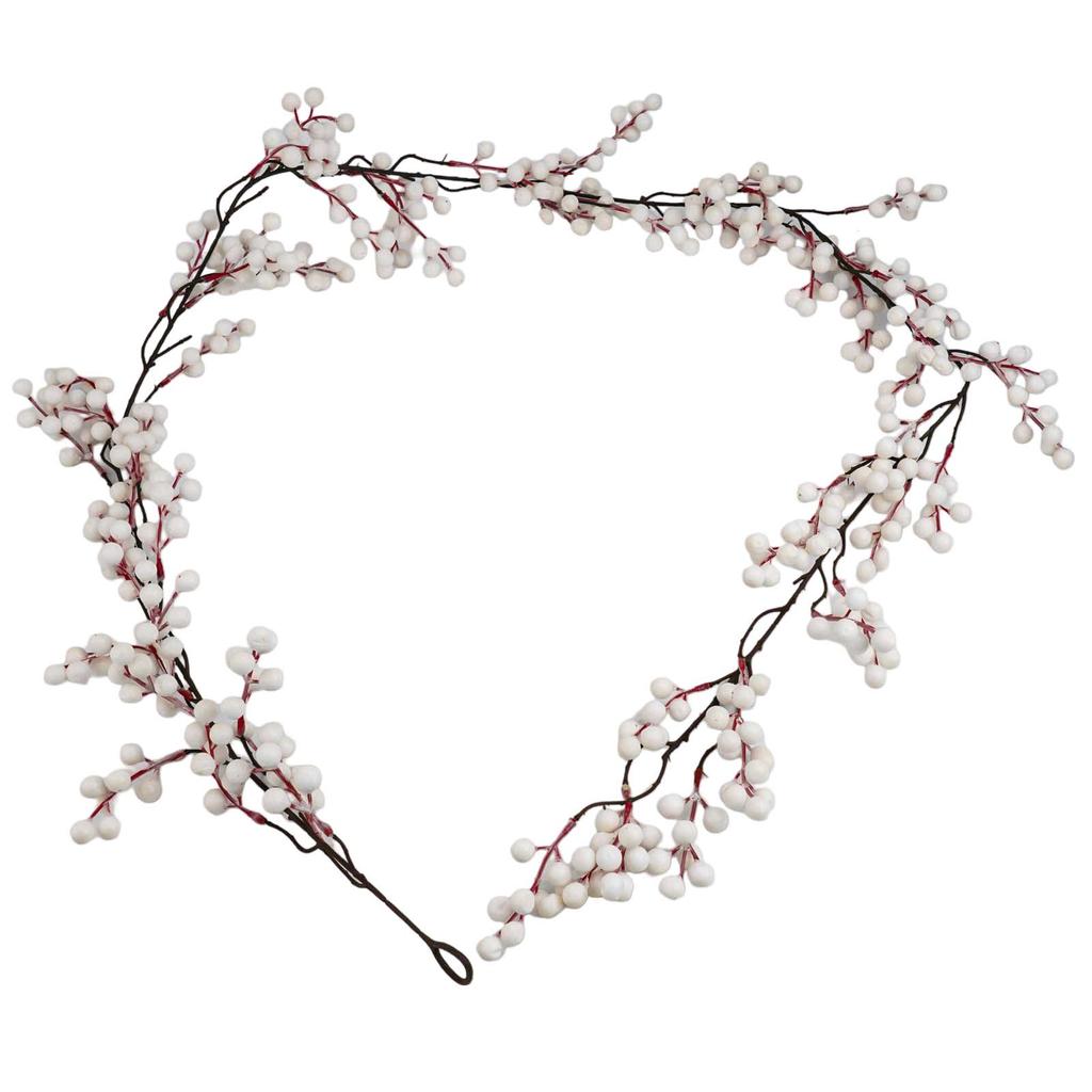 DIY Crafts Essential 6FT Red Berry Garland for Christmas Tree Decoration