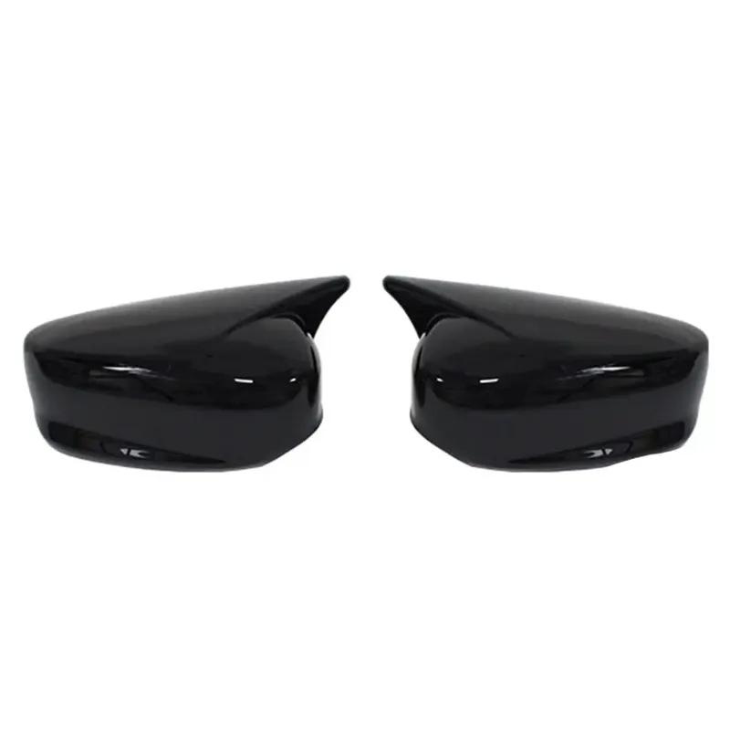 For US Honda Accord 2008 2009 2010 2011 2012 2013 Car Sticker Rearview Side Mirror Cover Wing Cap Exterior Door Case Trim Black