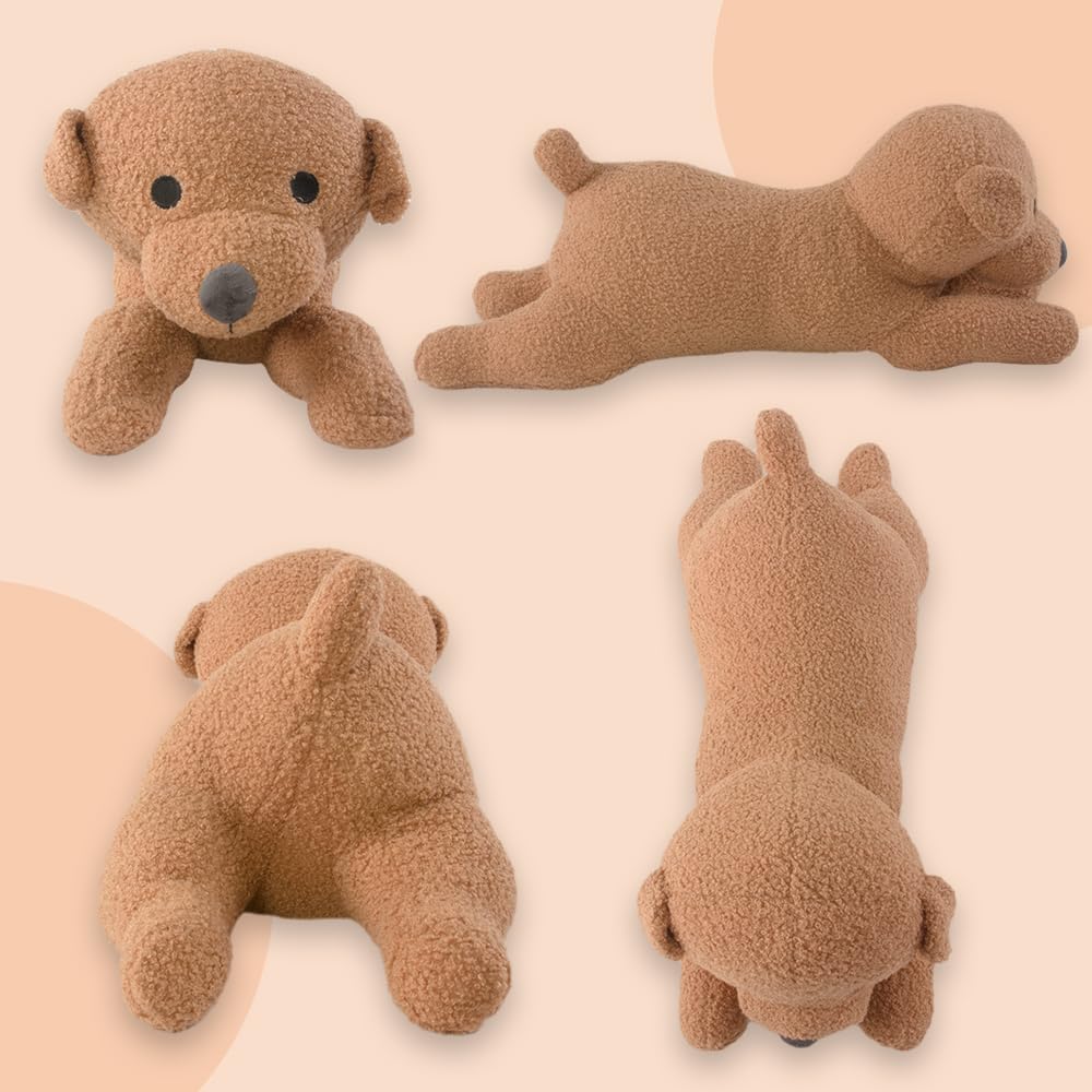 JEMA Gemma Plush Toy Animal Soft and Perfect for Toy 55cm Pillow, Cushion, Dog, Cute, Fluffy, Soothing, Sleeping, Gift, Poodle, Approx.