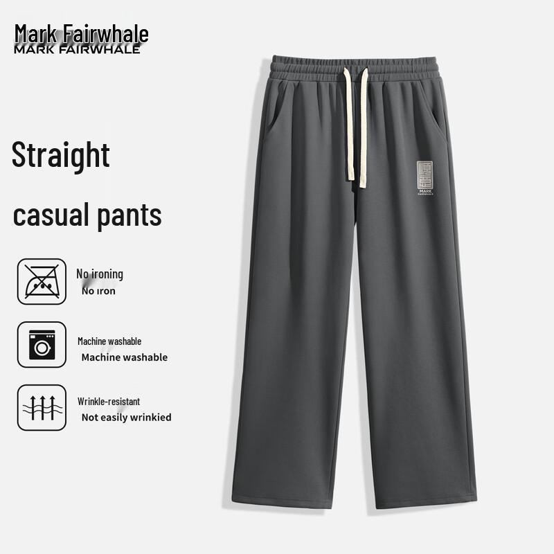 Mark Fairwhale Men's 2025 Loose Straight Casual Pants