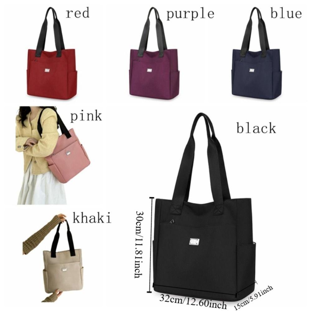 Nylon Large Capacity Handbag Practical Tote Bags Fashionable Shoulder Bag  Travel