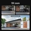 V380 Solar-Powered 10X Zoom Panoramic PTZ Camera with Mobile Alarm for Outdoor Use