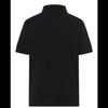 Children's Short-sleeved Polo Shirt, Unisex, Black - 7/8 Years - Black