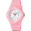 CASIO analog wristwatch LRW-200H-4B2V women kids cheap pastel pink multicolor overseas model.