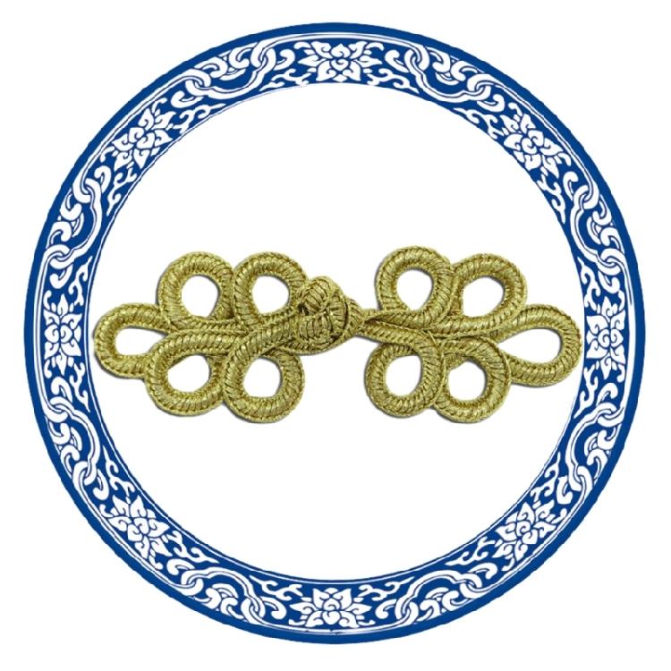 1pair Gold Wire Five Leaves Buckles Secure Durable Fasteners for Neat Clothing