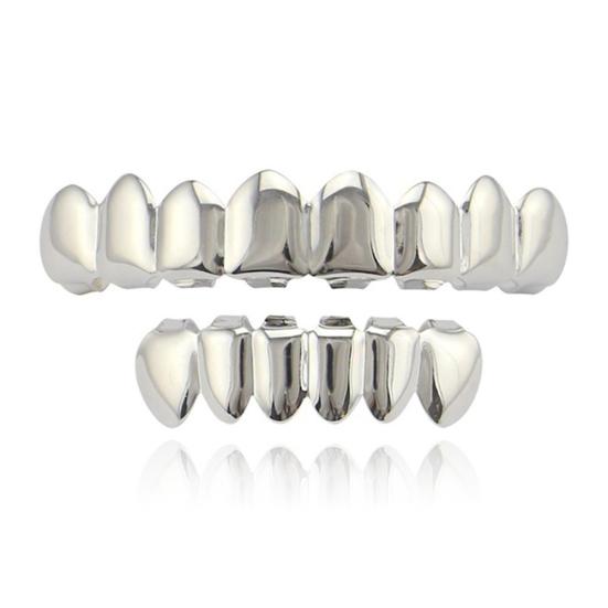 Fashion Unisex Removable Top Bottom Mouth Teeth Grills Dental Grille Jewelry