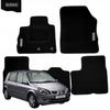 Velour Floor Mats for Renault Scenic Ii 2003-2009 Car Mats Embroidery B