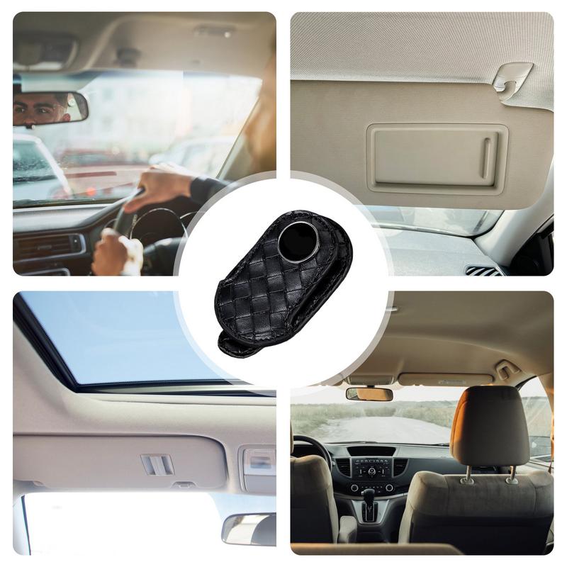 Clip Sujetador de Gafas de Sol para Visera Soporte para Gafas de Coche Clip Multifuncional para Visera para Gafas de Sol para Coche Clip Soporte para Gafas de Sol de Coche