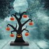 1 szt. Dekoracja drzewka dyniowego Wisząca lampion Jack Ozdoba stołowa Bez zasilania Motyw Halloween