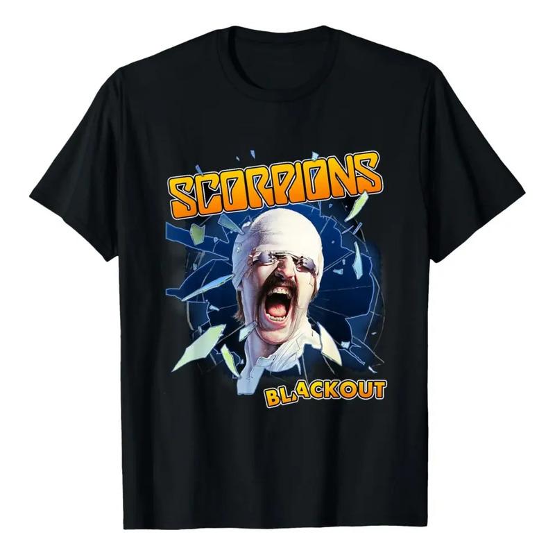 Camiseta Oficial De Scorpions Blackout S