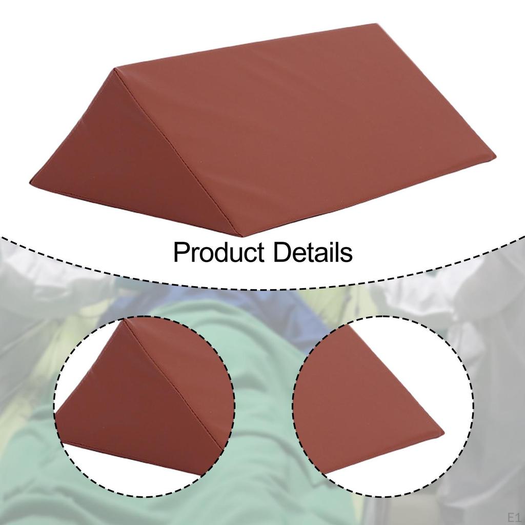 Lightweight Triangle Cushion for Bed Positioning Versatile Use