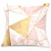 Pink Ins Fresh Plush Printed Pillow Case Creative Nordic Sofa Pillow Design Waist