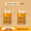 Yuzluo Tempered Glass Mug with Handle