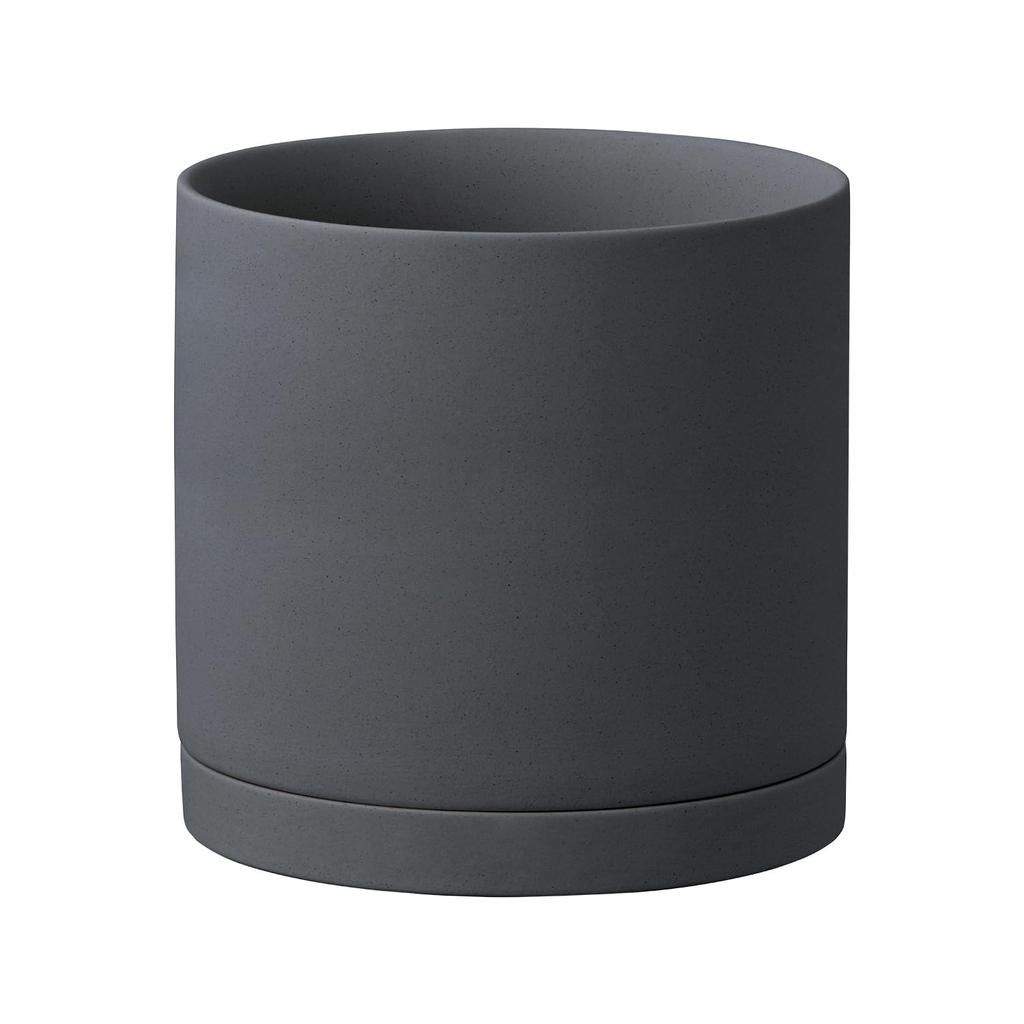 Kinto Plant Pot 191, Dark Gray, 200x195mm, 29202