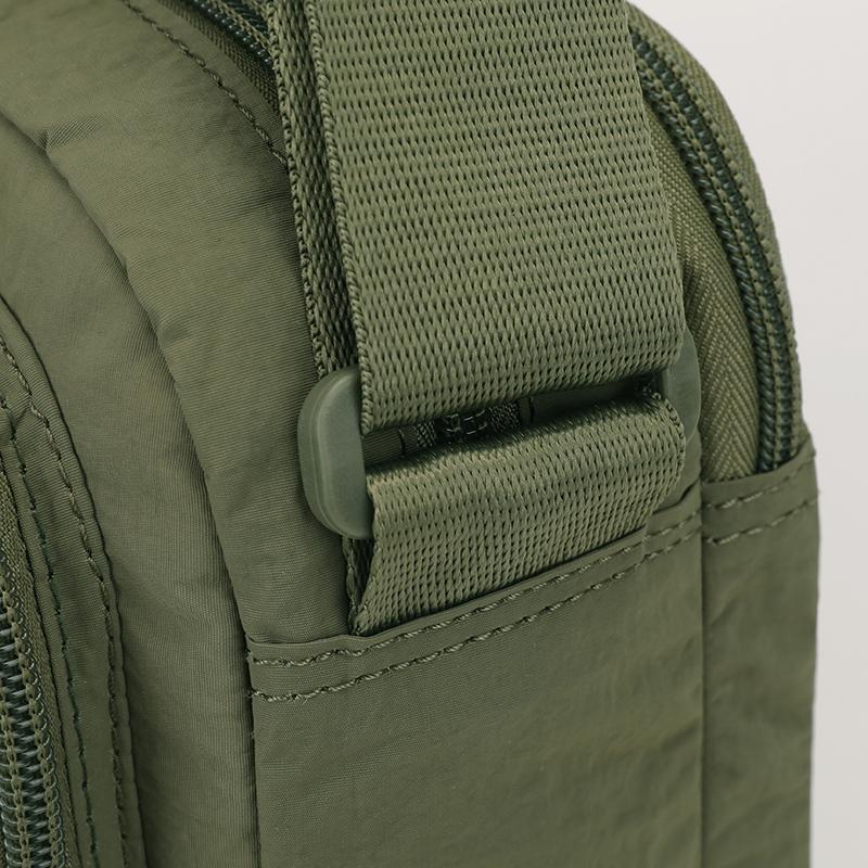 Borsa a tracolla leggera in nylon per uomo donna, borsa a tracolla messenger casual con tasche multiple