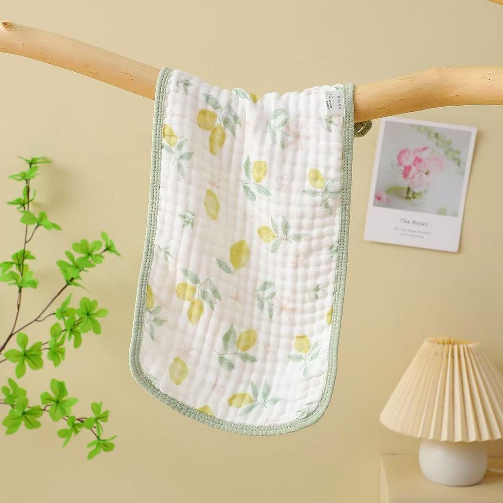 Cartoon Soft Absorbent 6-Layer Children's Gauze Bath Towel - Pure Cotton Baby Washcloth