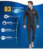 Sharkbat 5MM Extra Thick Two-Piece Wetsuit for Winter Surfing, Swimming, Snorkeling - Long Sleeve & Pants Jellyfish Suit.