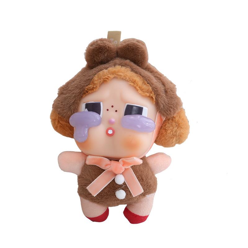 Crying Baby Plush Keychain Bag Accessory Doll Keychain Ornament Children's Toy Gift