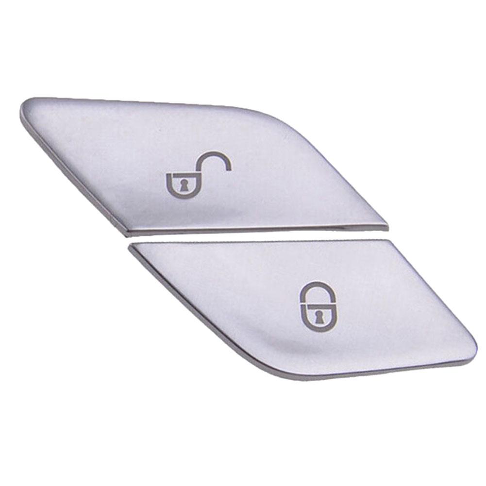 Button Cover Anti Rust Chrome Door Easy Installation