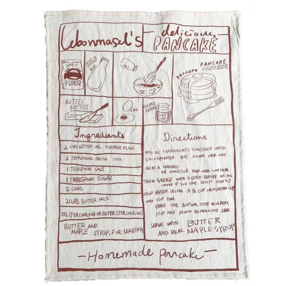 French Printing Kitchen Desktop Mat Vintage Baking Cloth Photo Background Cloth  Party Decoration