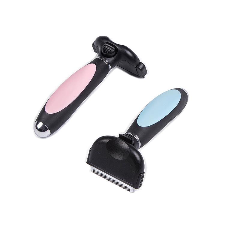 Luxury High Quality Self-cleaning Pet Stainless Steel Comb Quick Release Cleaning Comb for Pets