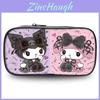 Cute Kuromi Pencil Case Sanrio Student Large Capacity Stationery Storage Bag