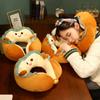 U Shaped Neck Pillow Portable Cute  Pillow for Office Nap Travel Car Sleeping
