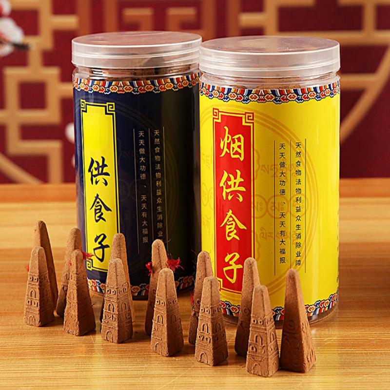 250g Natural Plant Tower Incense Zero Added Yoga Room Office Air Purification Soothing Spiritual Temple Meditation Aromatherapy