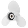 Outboard Propeller 3 Blades 9 1 4in Diameter 9in Pitch Aluminium Alloy Replacement for YAMAHA Engines 9.9‑15HP
