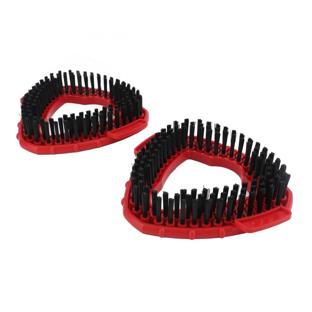 2pcs Scrub Brush Replacement Tile Floor Cleaning Triangle Mop Scrubber Brush Attachment For O Ceda EasyWring 1 Tank System