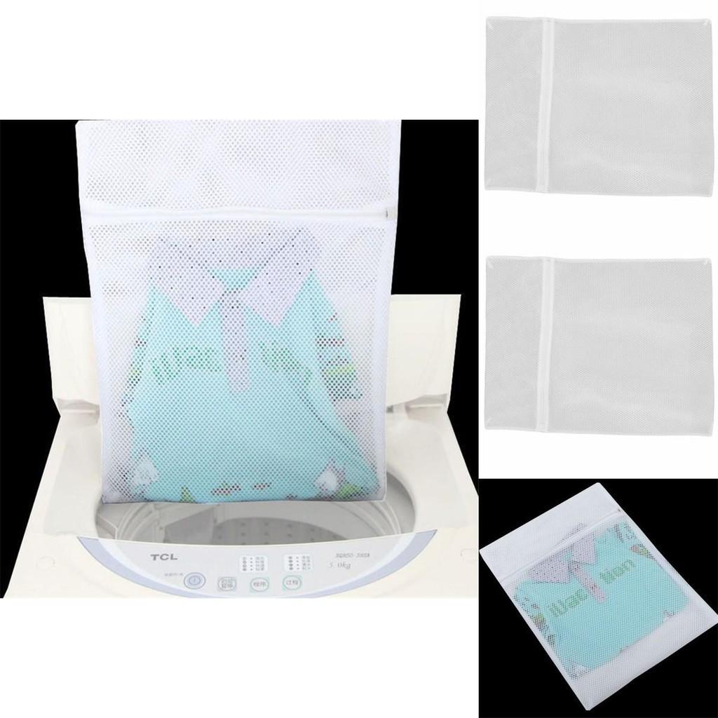 Extra Large Mesh Laundry Net Zipper Bag For Washing Delicates 50x60cm Size