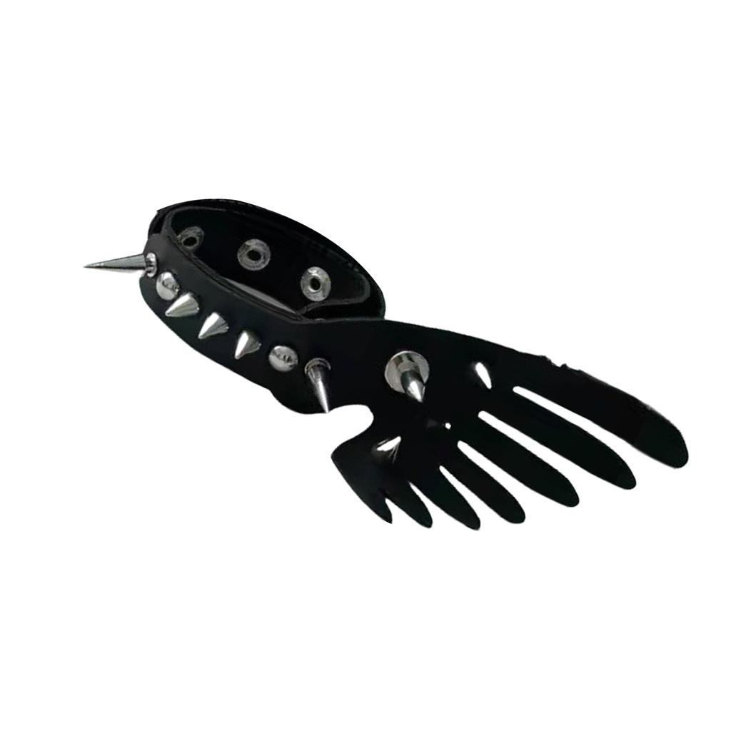 Einzigartige Designs Flügel Armband Schmuck Handwerk aus robusten PU-Ledermaterialien Geeignet für den täglichen Gebrauch und besondere Anlässe