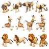 1pc Cute Educational Horse Deer Wooden Wood Animal Figurines Toy Festival Gift