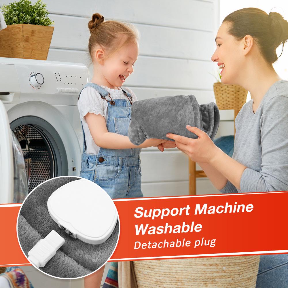 New Electric Heating Shawl for Neck and Waist - Plug-in Physiotherapy for Winter Warmth