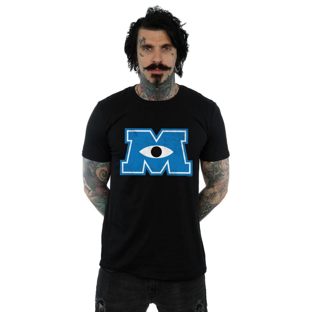 Disney Mens Monsters University Monster M T-Shirt