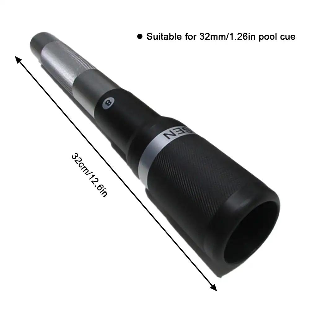 1PC Billiards Accessory 9 Balls Cue Butt End Extension Extreme Extender Lengthener for Pool Billiard Cues Sticks Accessories