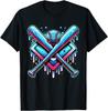 Baseball Dripping Ice Cream T Shirt