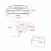For Harley Davidson Dyna Fat Bob FXDF 2008 2009 2010-UP Motorcycle Tri-Bar Mudguard LED Tail Light Brake Lights Turn Signal Lamp