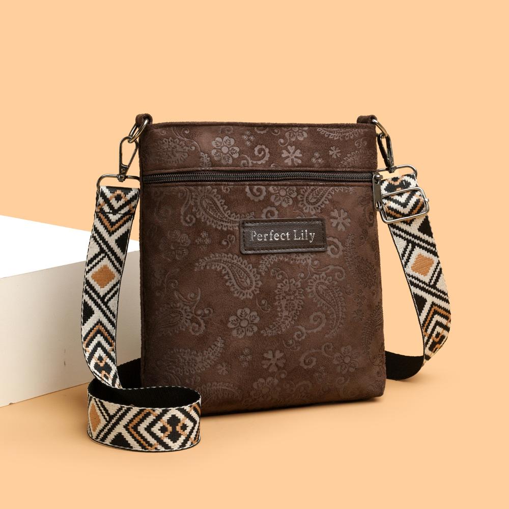 Mobile Phone Zero Wallet Fashionable and Simple Cross-body Bag for Single Shoulder Strap Trendy Soft Leather Backpack