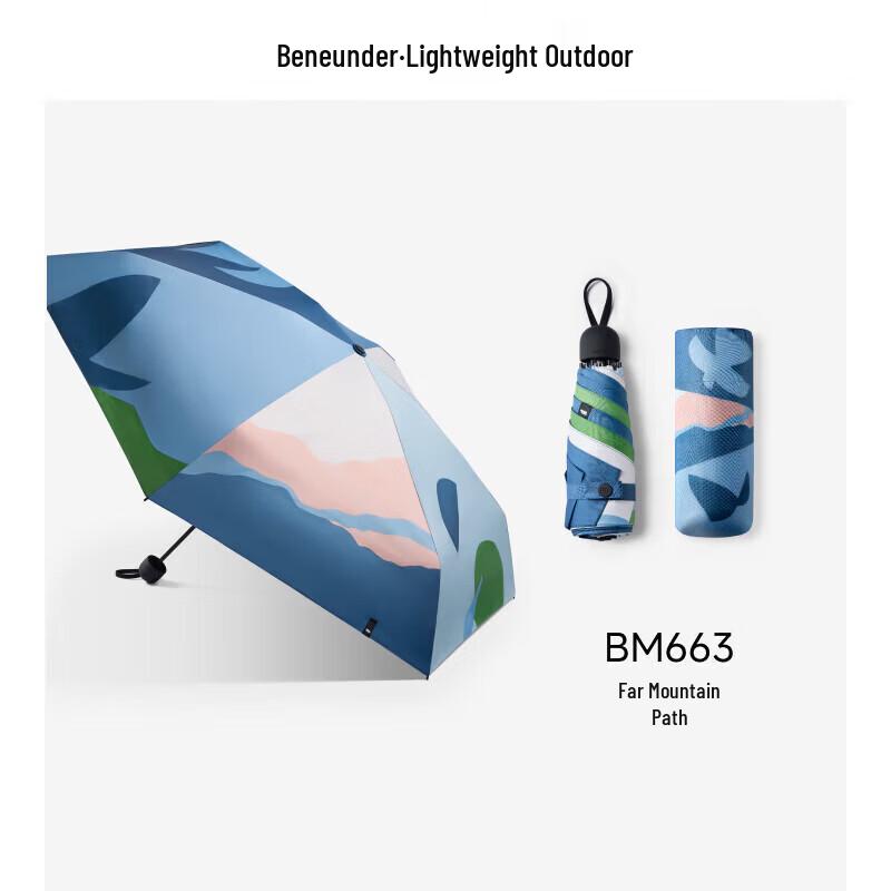 Banana Umbrella Compact 5-Fold UV Protection Travel Umbrella