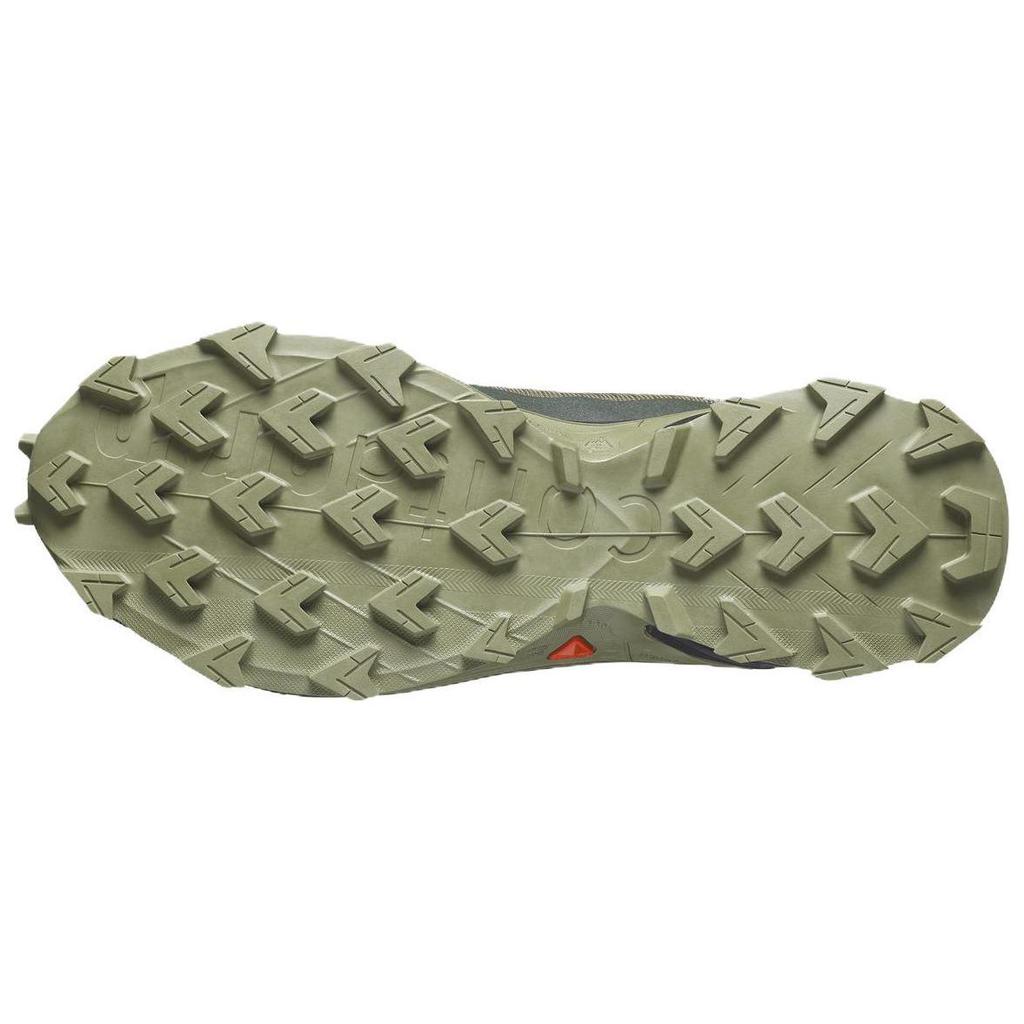 Salomon Comfortable Non-Slip Durable Low-Top Running Shoes Men sneaker Olive-Green 473103