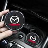 2025 Heiß 2 Stück Auto-Getränkeuntersetzer Flaschenhalter Anti-Rutsch-Matte Silikagel für Mazda 2 3 6 Atenza CX-5 CX3 Demio MX5 Auto-Klimaanlage