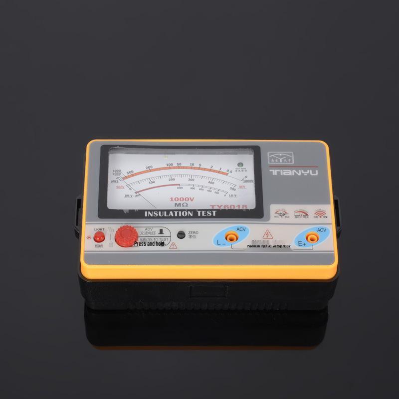 Tianyu TY6018 High Precision Insulation Resistance Tester 500V/1000V