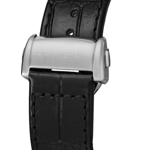 HAMILTON Men's JAZZMASTER Watch H89545721 Automatic, 50M Water Resistant, Sapphire Crystal, Beige Dial, Stainless Steel