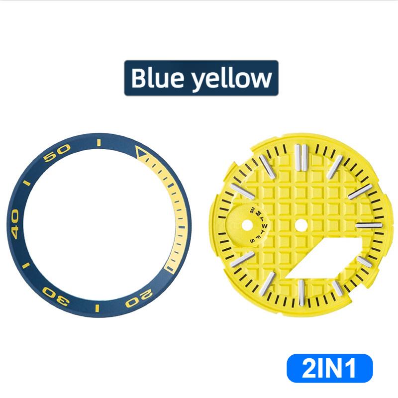 Für Casioak GA2100 Zifferblattring Uhrenzifferblatt Index Zubehör MOD Kit Modifizierter Indexring Lume Für Casio G-SHOCK