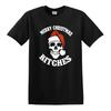 Christmas Funny Biker Tshirts Santa Rock Xmas Gift Present Elf Cartoon Tshirt